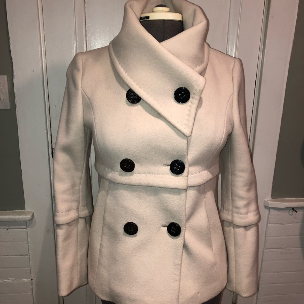 Elie Tahari wool pea coat